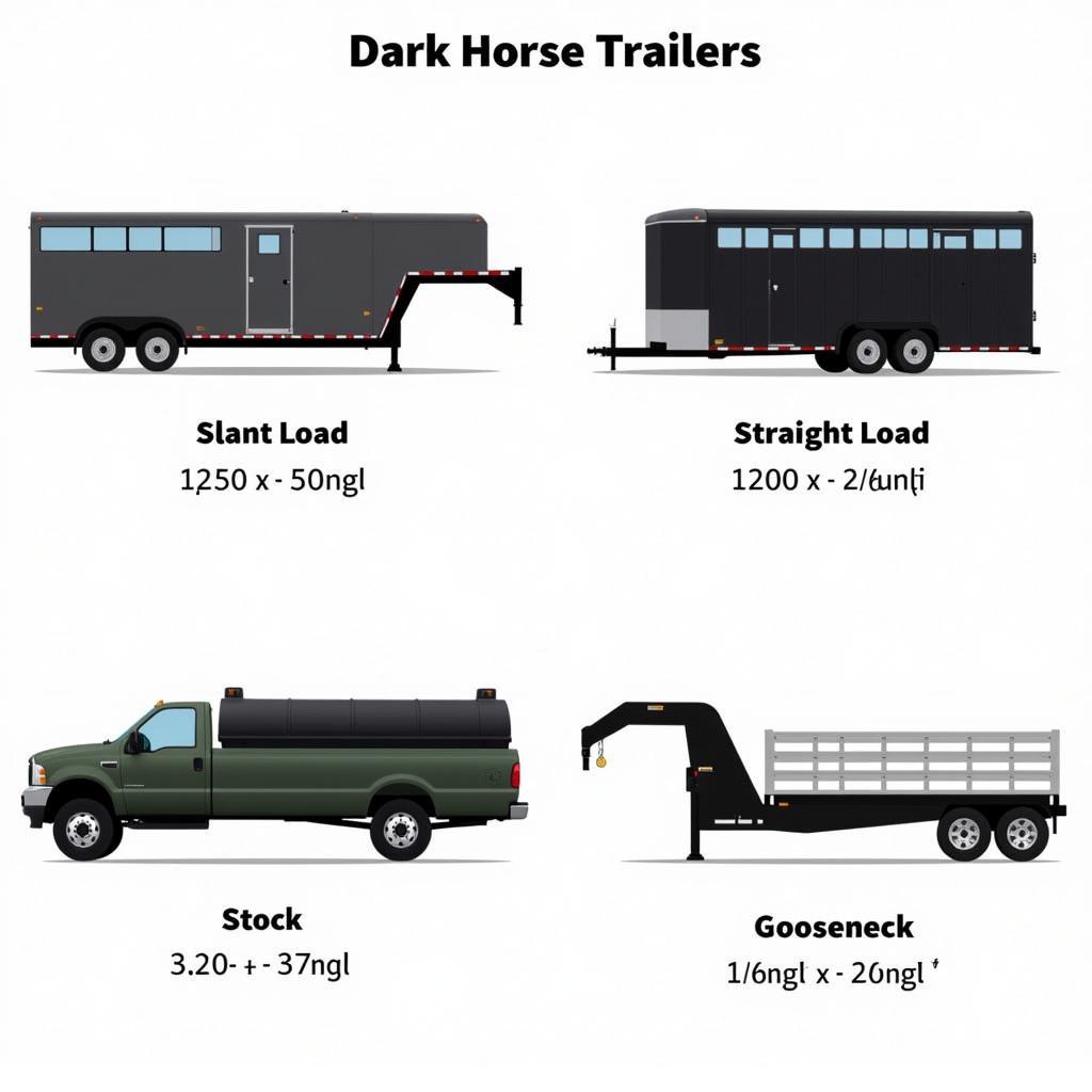 Different Types of Dark Horse Trailers for Sale