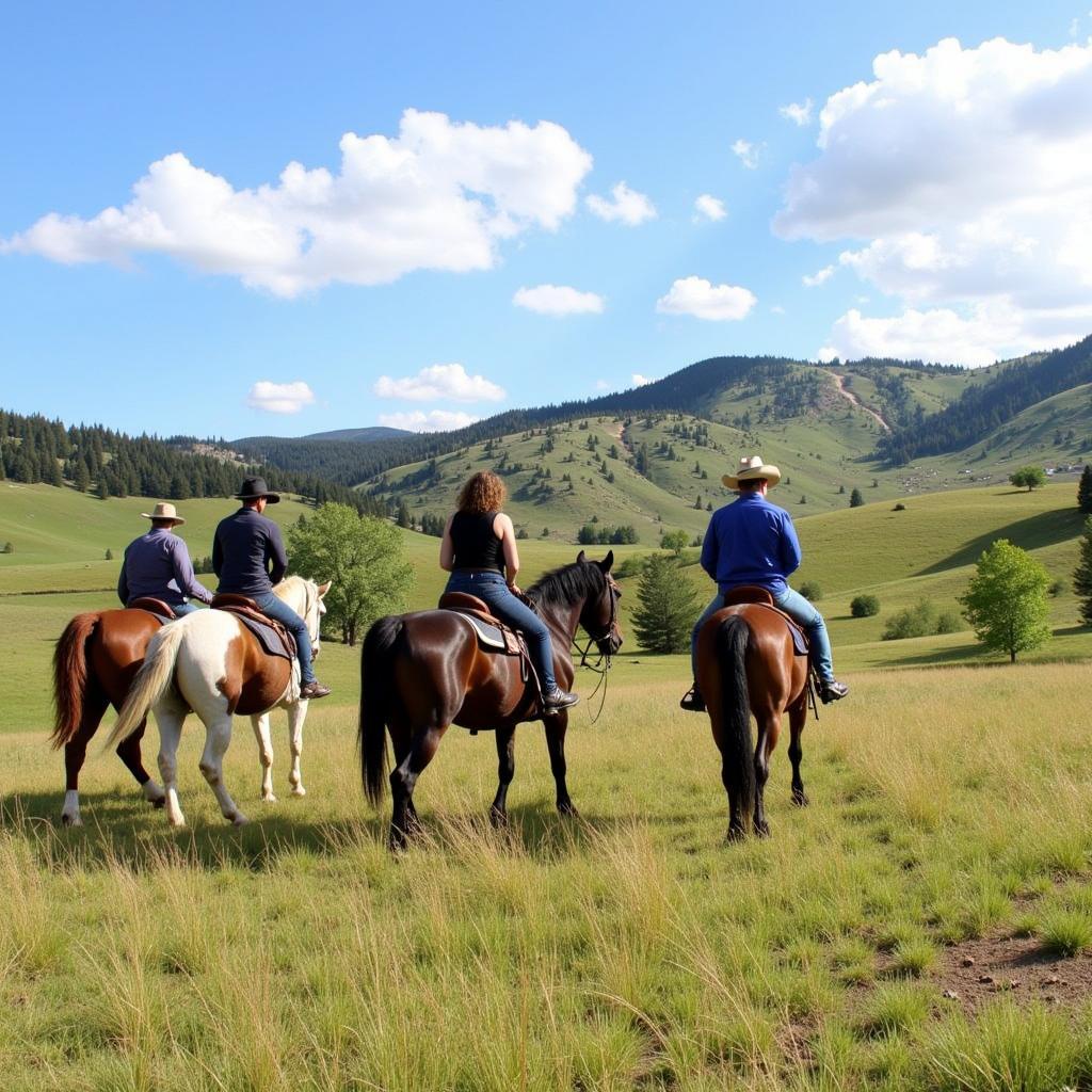 Horseback Riding on Denver Trails