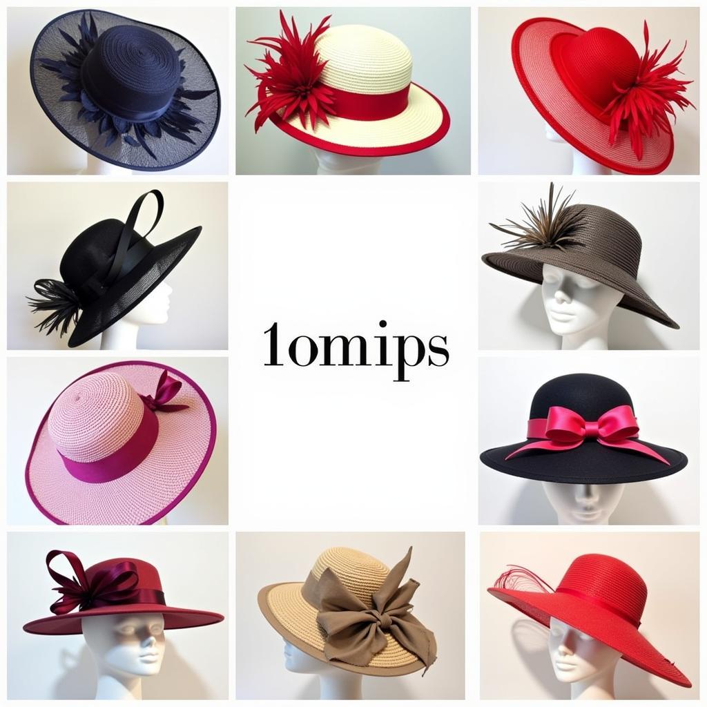 Different Styles of Derby Horse Hats