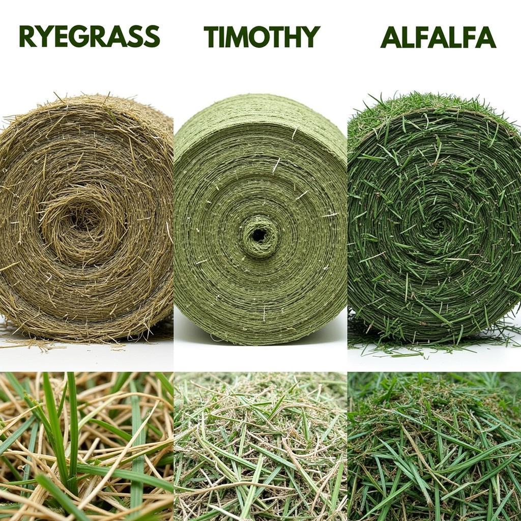 Different Haylage Types