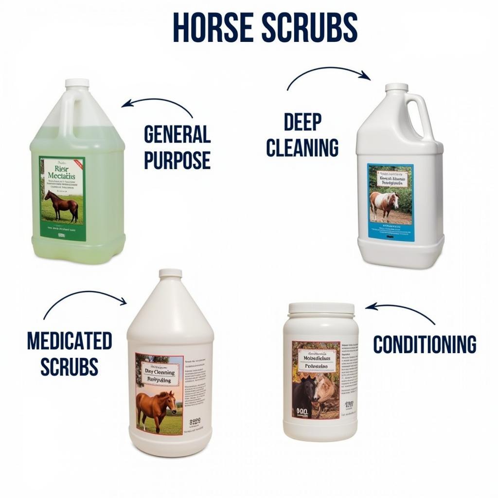 Different Types of Horse Scrubs