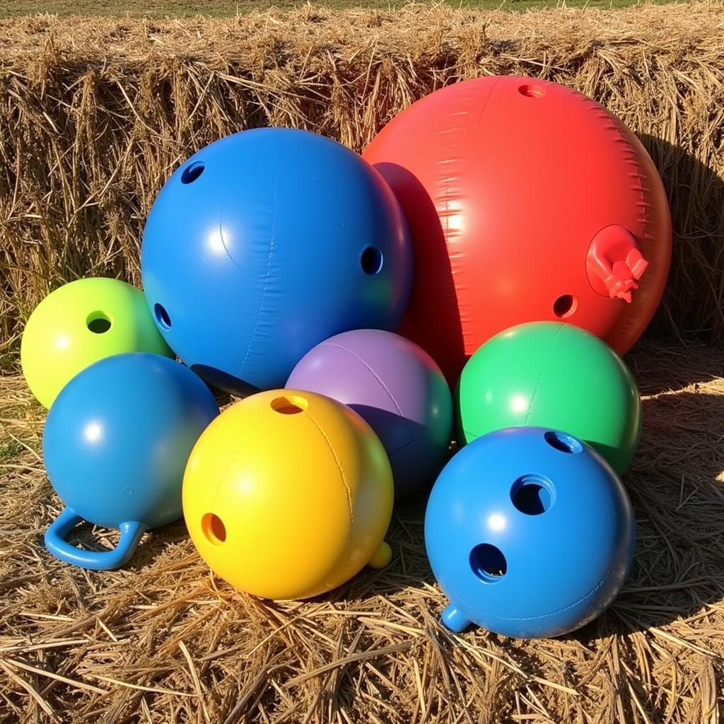 Different Types of Horse Balls