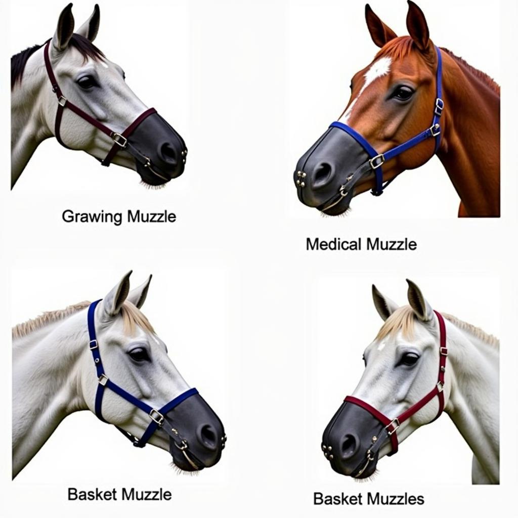 Different Types of Horse Muzzles