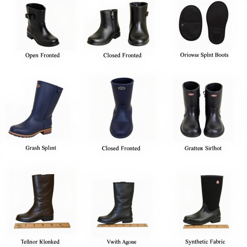 Different Types of Splint Boots