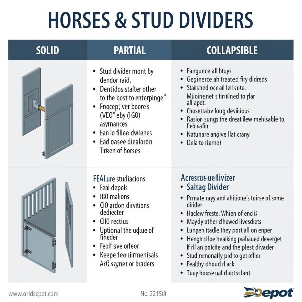 Different Types of Stud Dividers