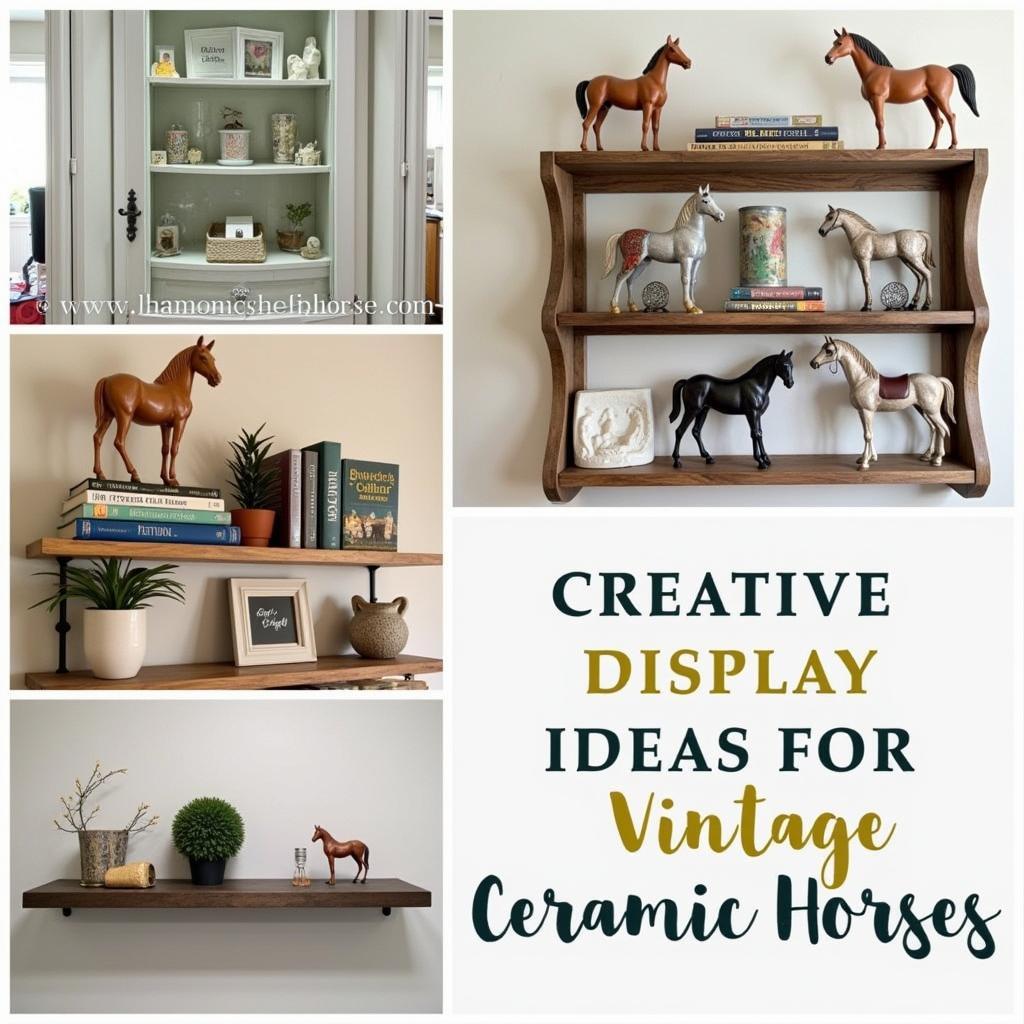 Creative Display Ideas for Vintage Ceramic Horses