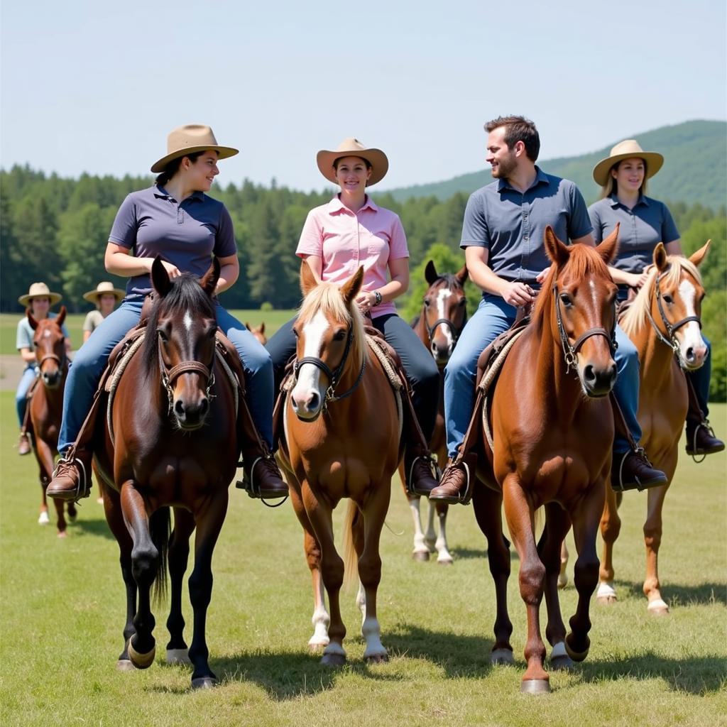 Dixie Horse and Mule Trail Riding Group