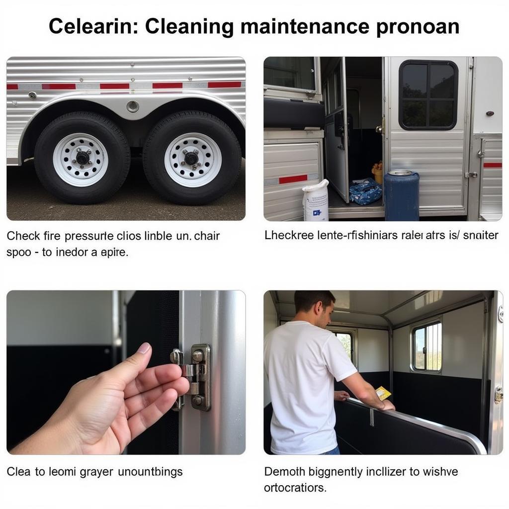 Maintaining your Double D Horse Trailer