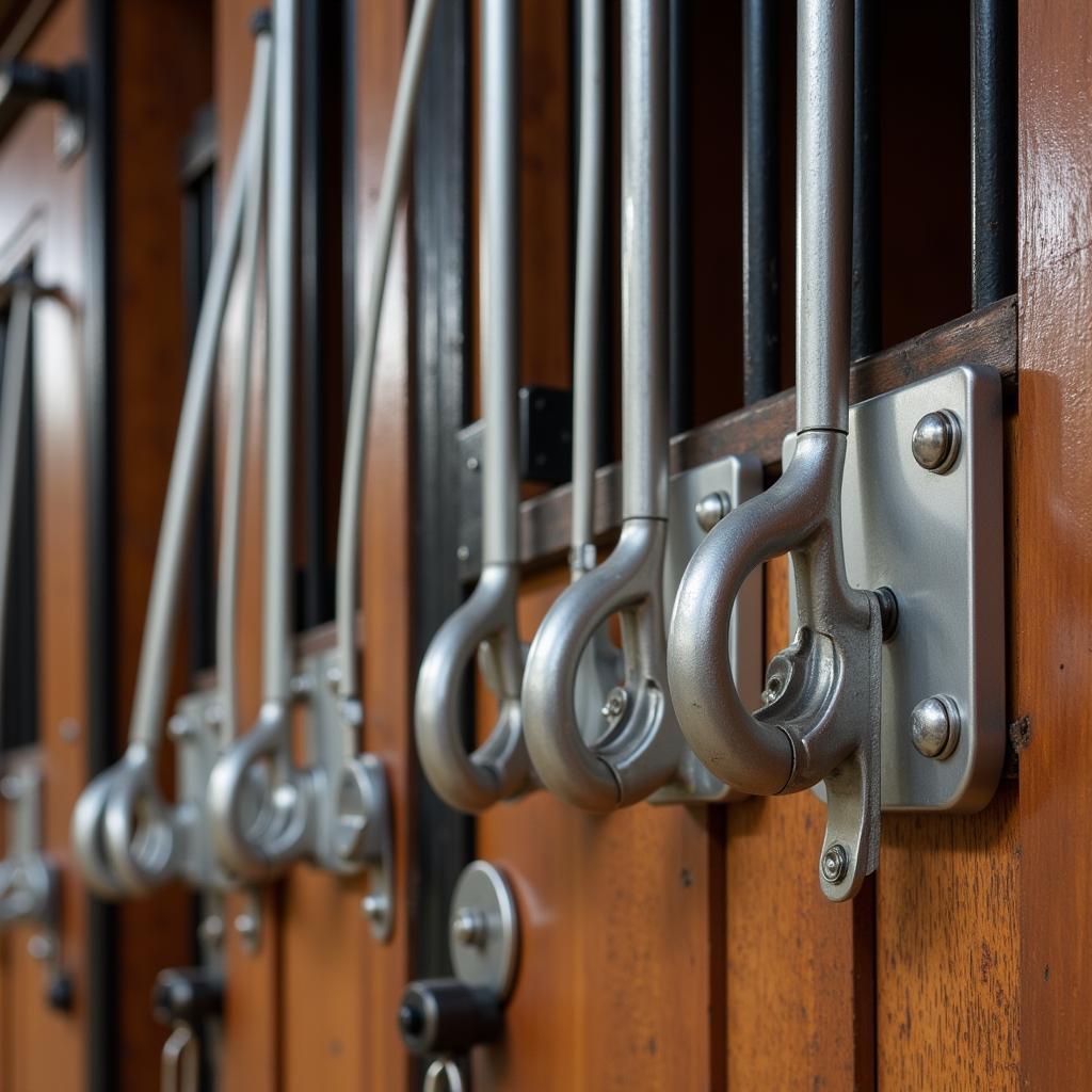 Durable Horse Stall Latches Made of Stainless Steel