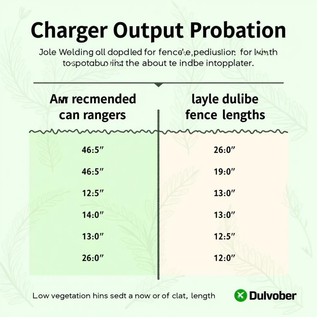 Understanding Charger Joules and Fence Length