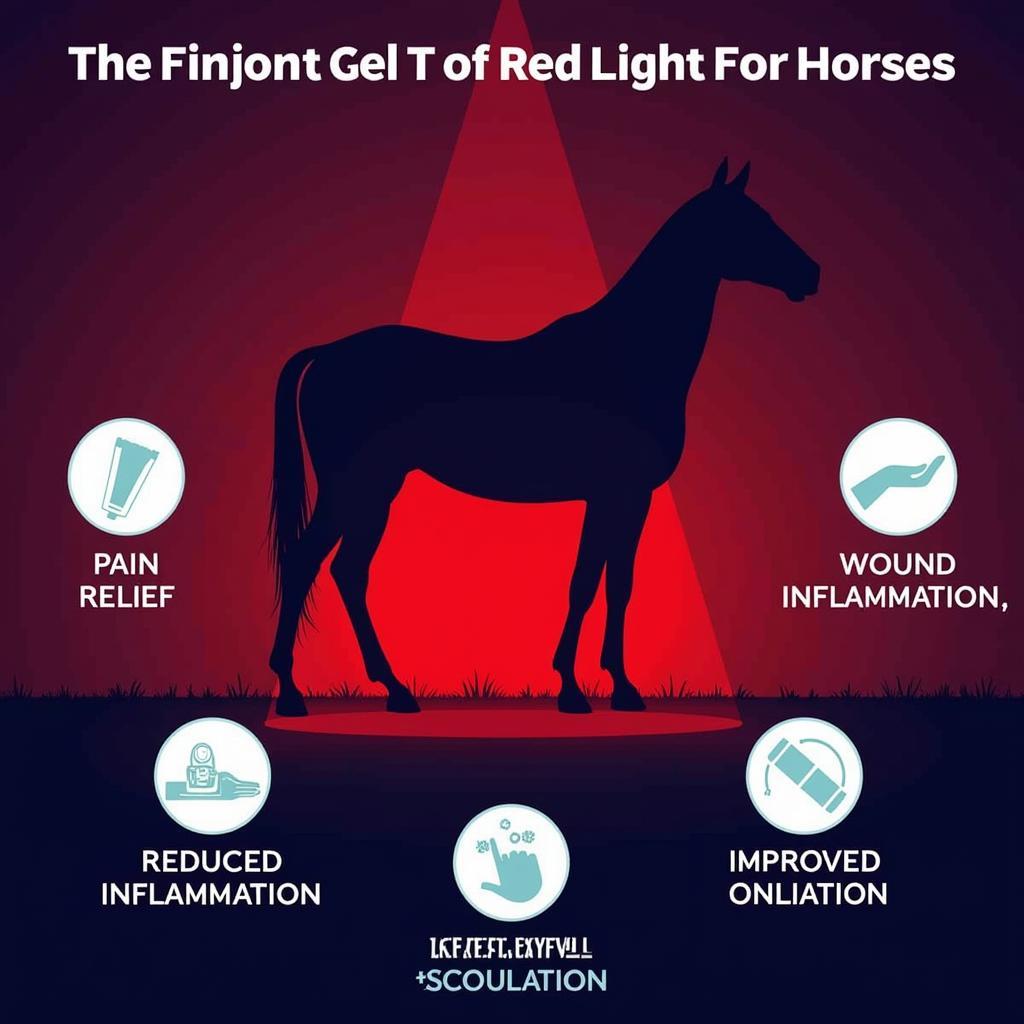 Benefits of Equine Red Light Therapy