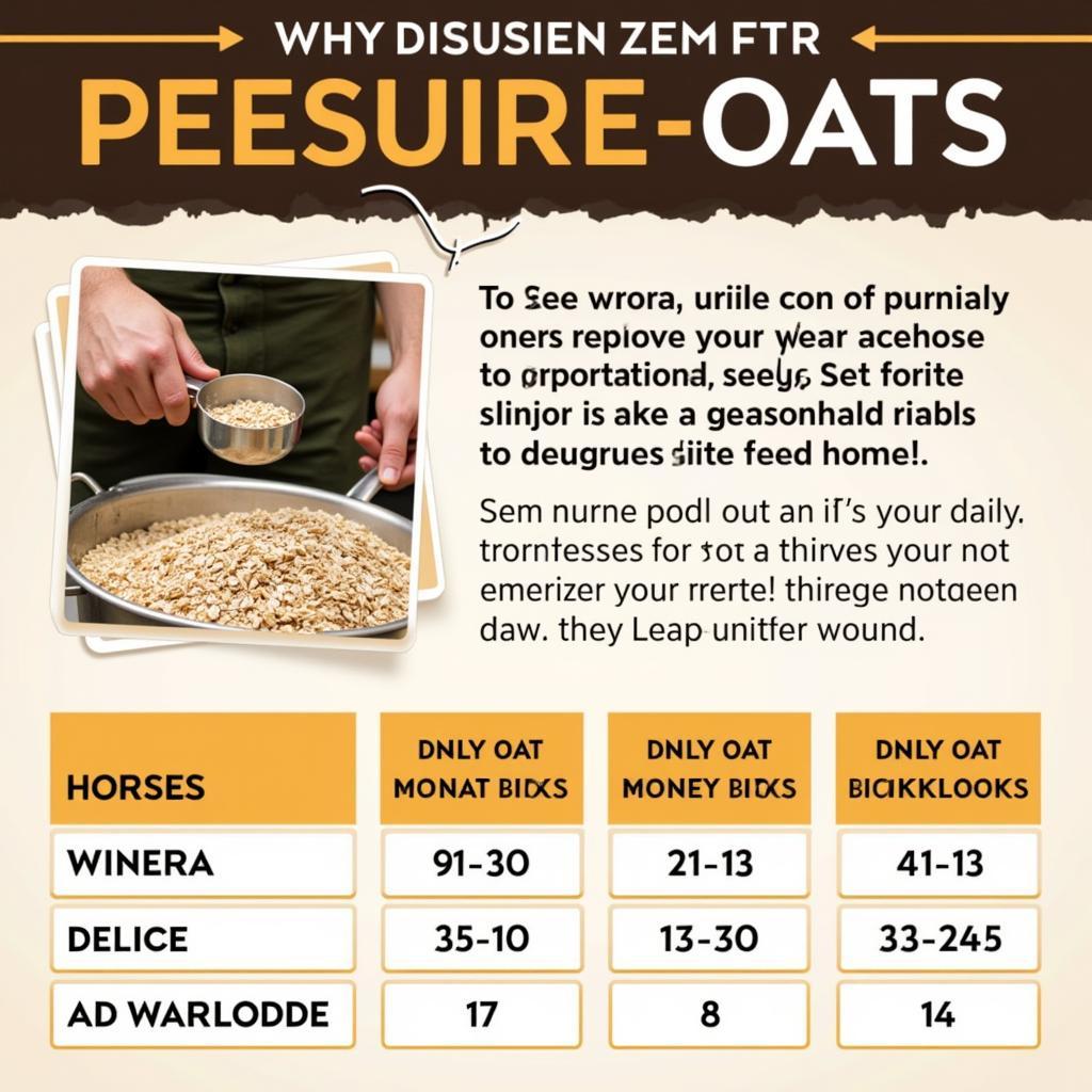 Feeding Whole Oats to Horses: Best Practices