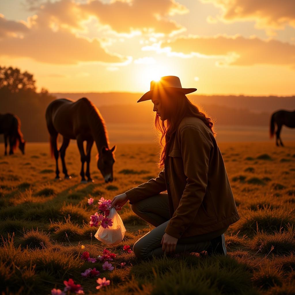 Finding peace and comfort through poetry after losing a horse