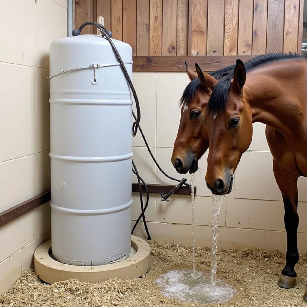 Gravity Fed Automatic Horse Waterer