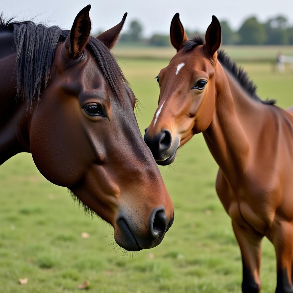 Healthy Mare and Foal after Embryo Transfer