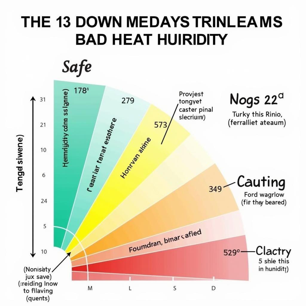 Heat index chart for horse riding