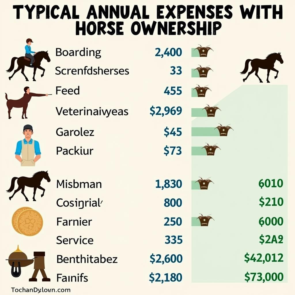 Breakdown of Annual Horse Expenses