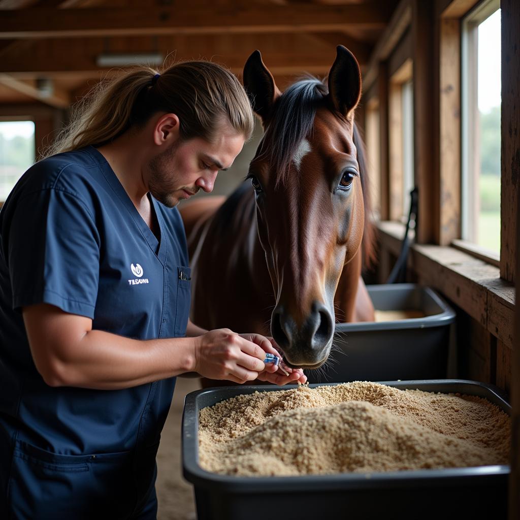 Horse Athlete Receiving DMG