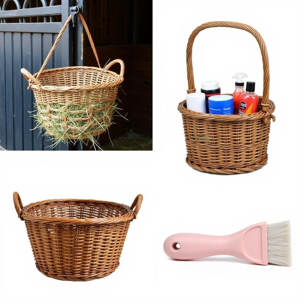 Variety of Horse Baskets for Different Uses