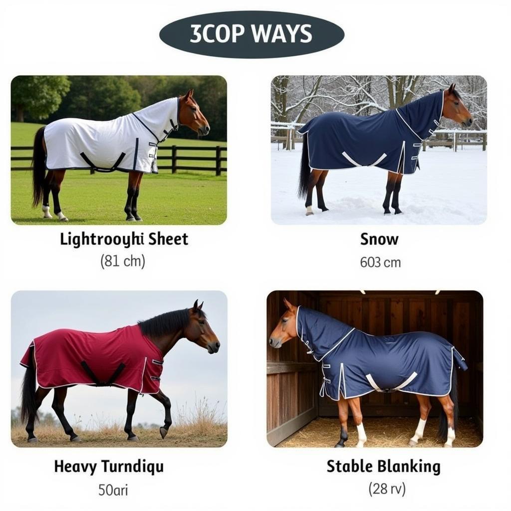 Horse Blanket Designs and Climate Considerations