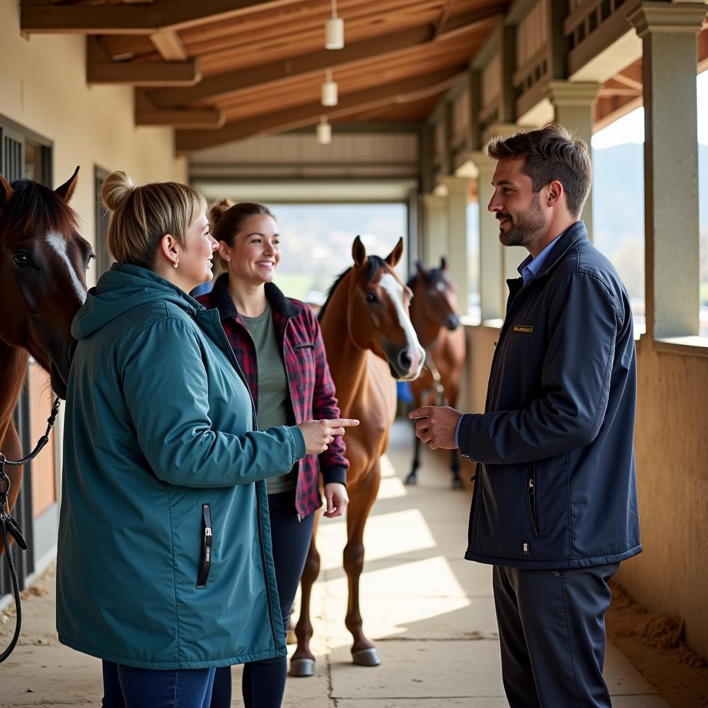 Visiting Potential Horse Boarding Facilities in WA