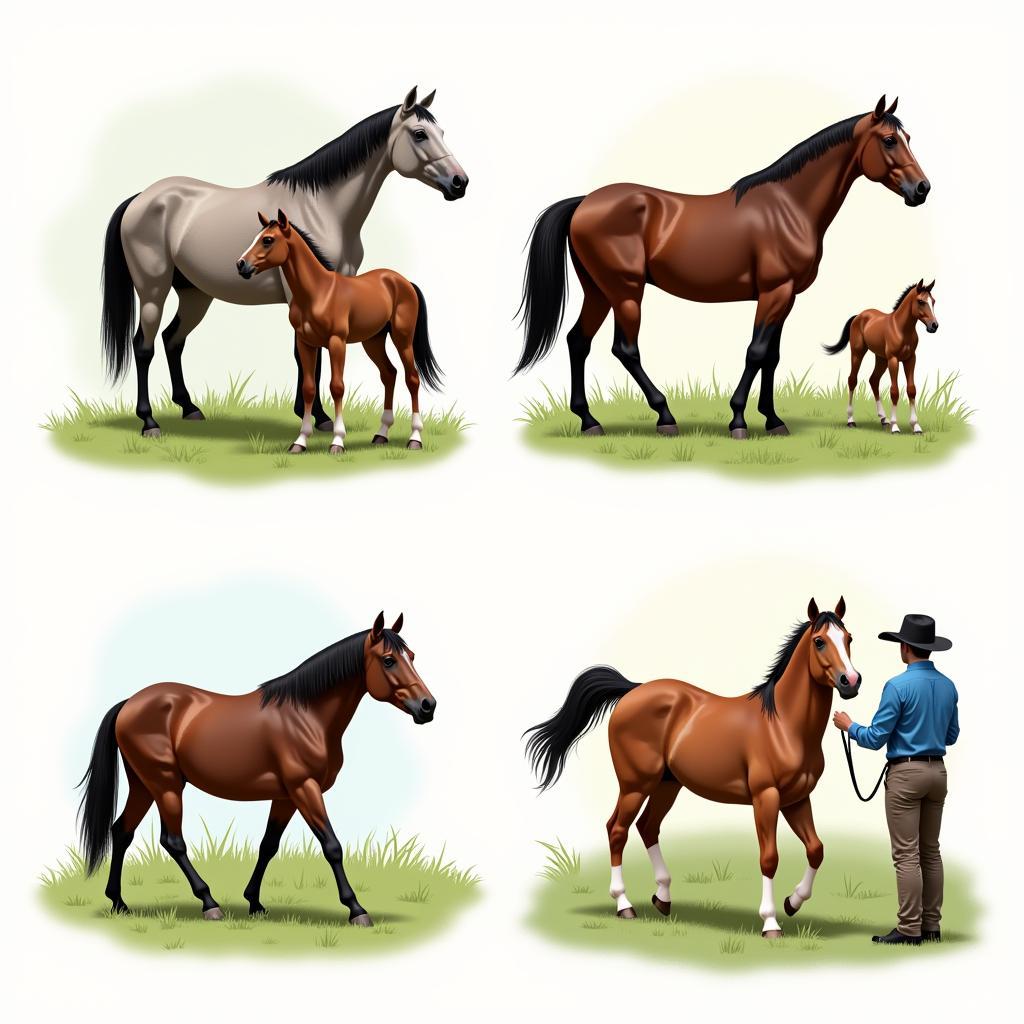 Horse Breeding and Rearing Process