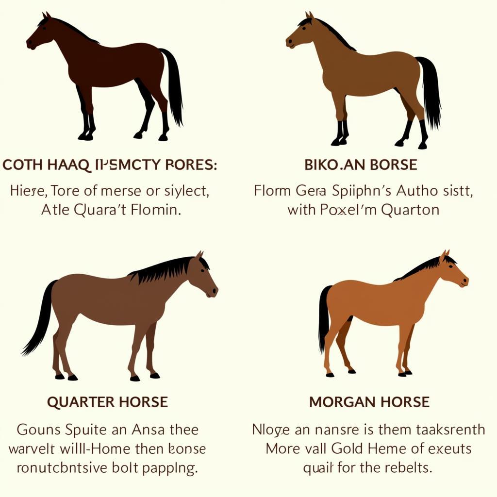 A horse breed quiz for beginners