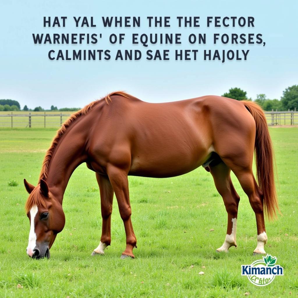 Benefits of Calming Pellets for Horses