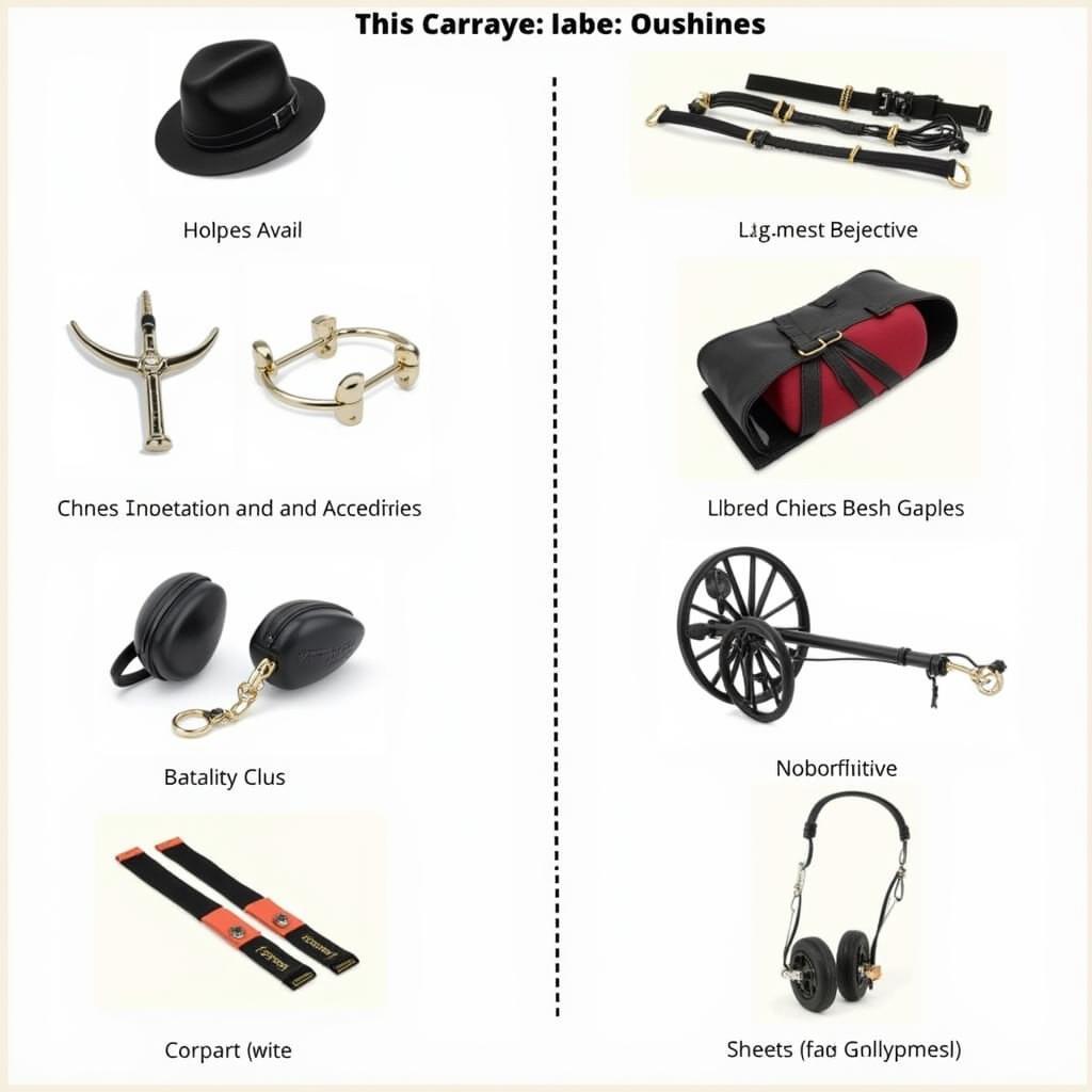 Horse Carriage Accessories for Different Disciplines