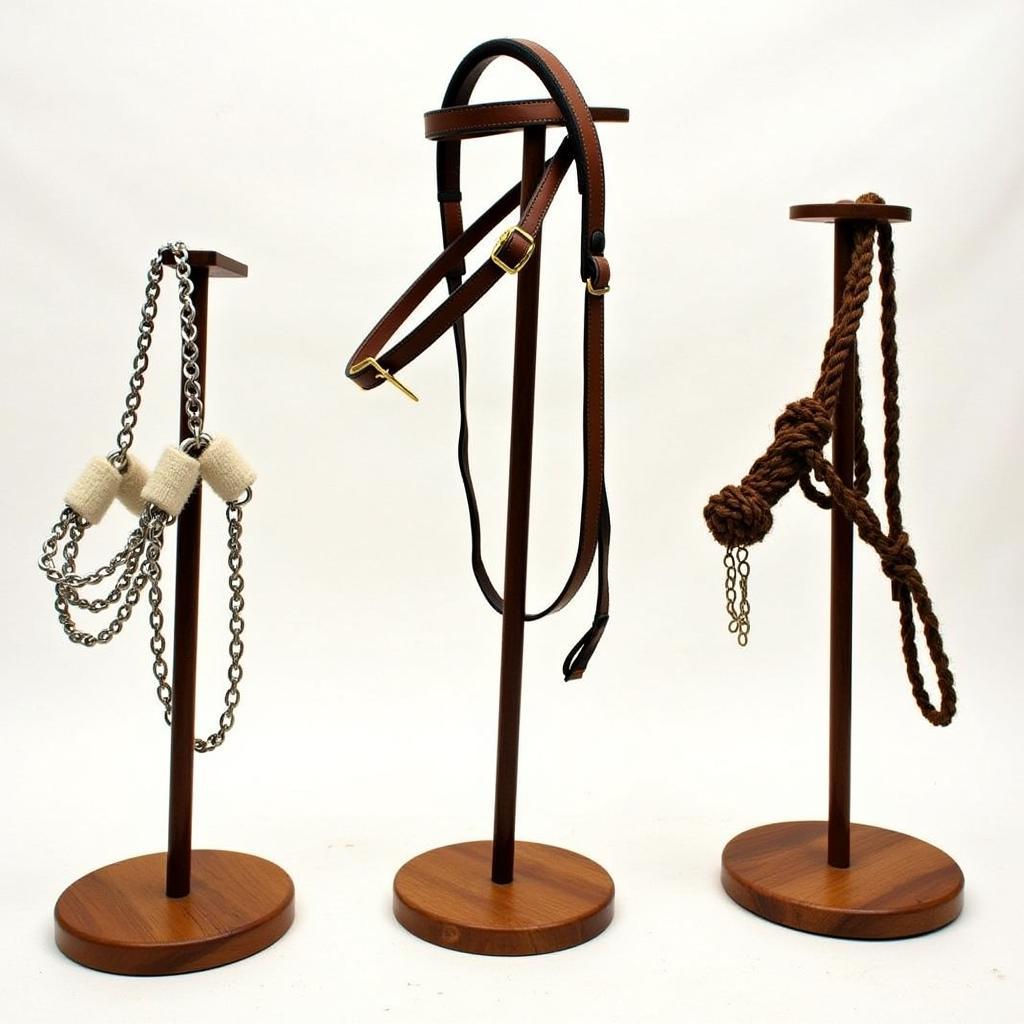 Different Types of Horse Chain Halters