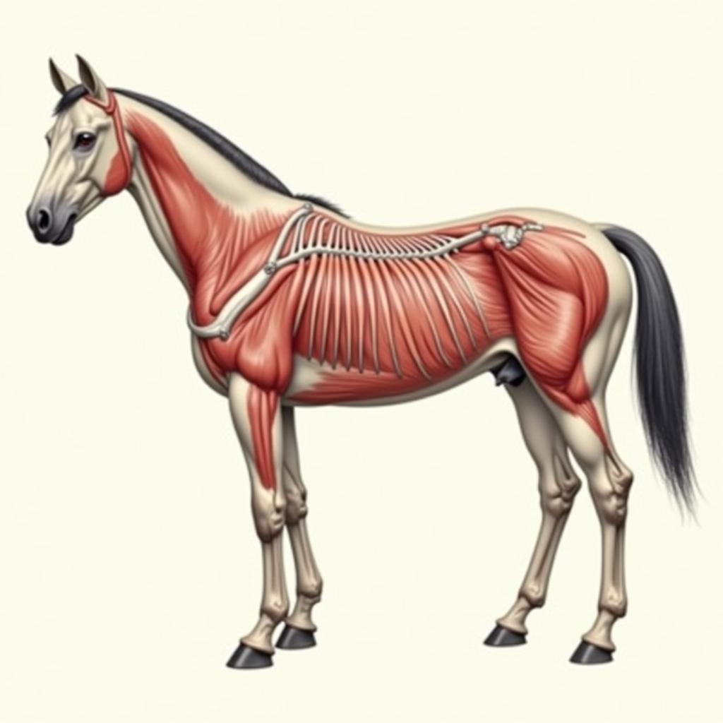 Horse Flank Anatomy Diagram