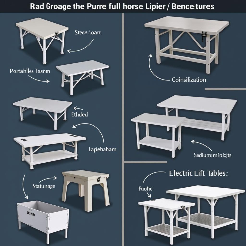 Different Types of Horse Grooming Tables