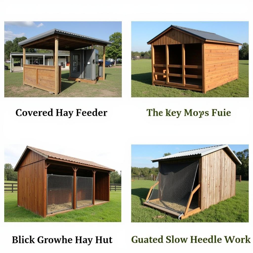 Various Hay Hut Designs