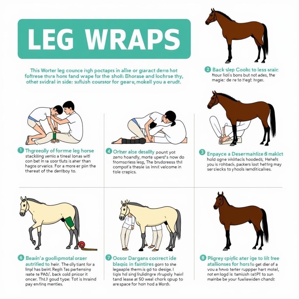 Applying Horse Leg Wraps Correctly