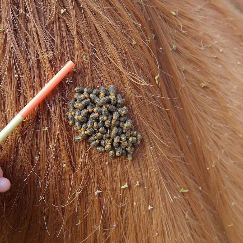 Identifying Horse Lice