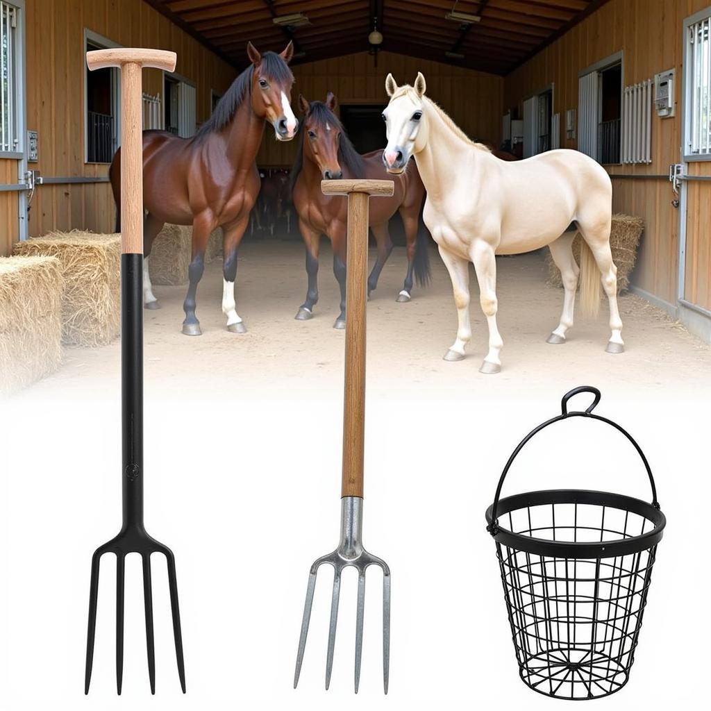 Different Types of Horse Manure Forks