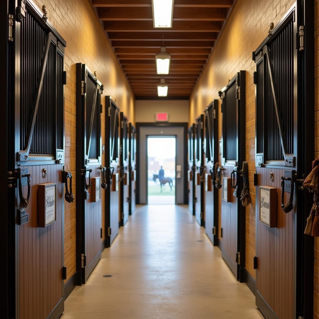 Horse Nameplate on Stable Door