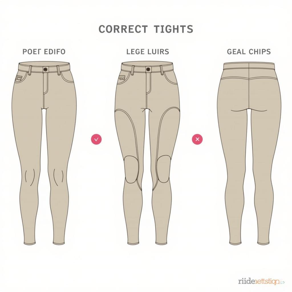 Horse Riding Pants Fit Guide