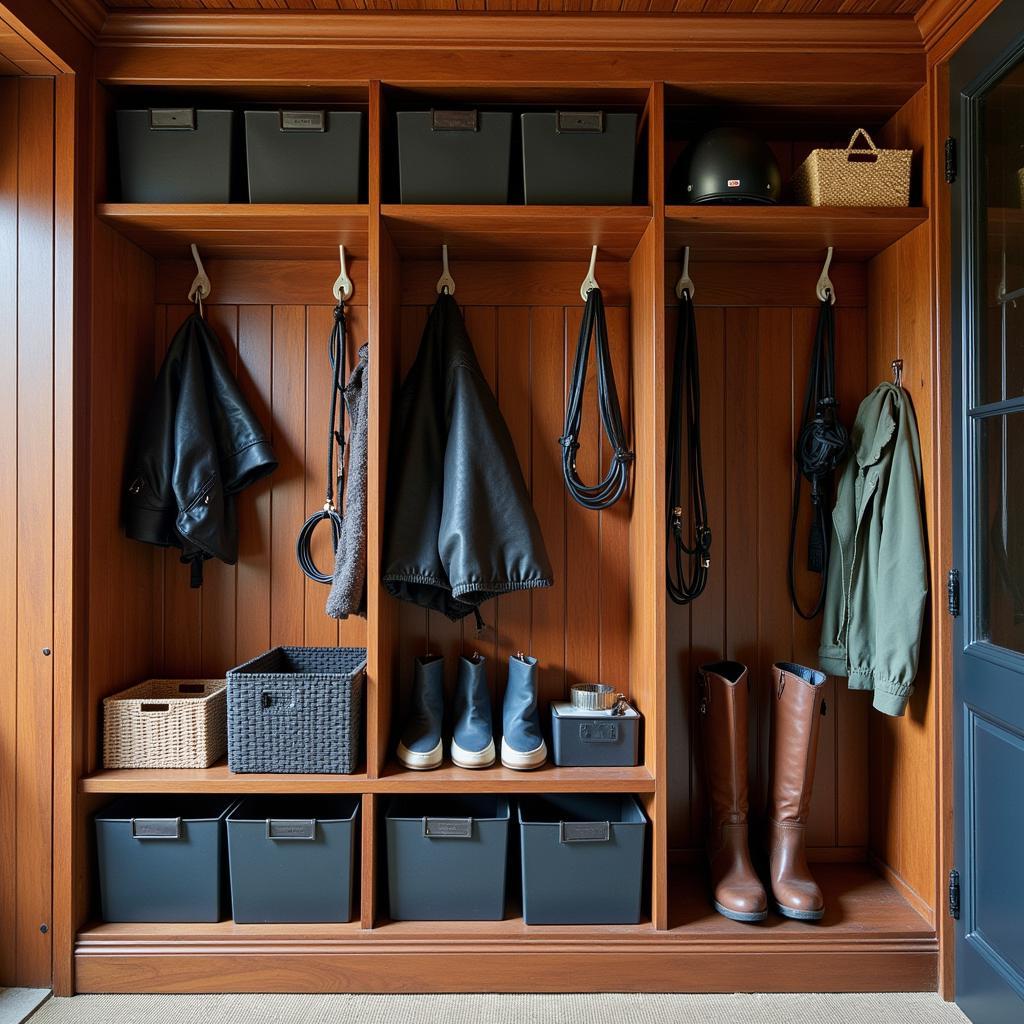 Essential Horse Tack Locker Accessories: Saddle Racks, Bridle Hooks, and Storage Bins