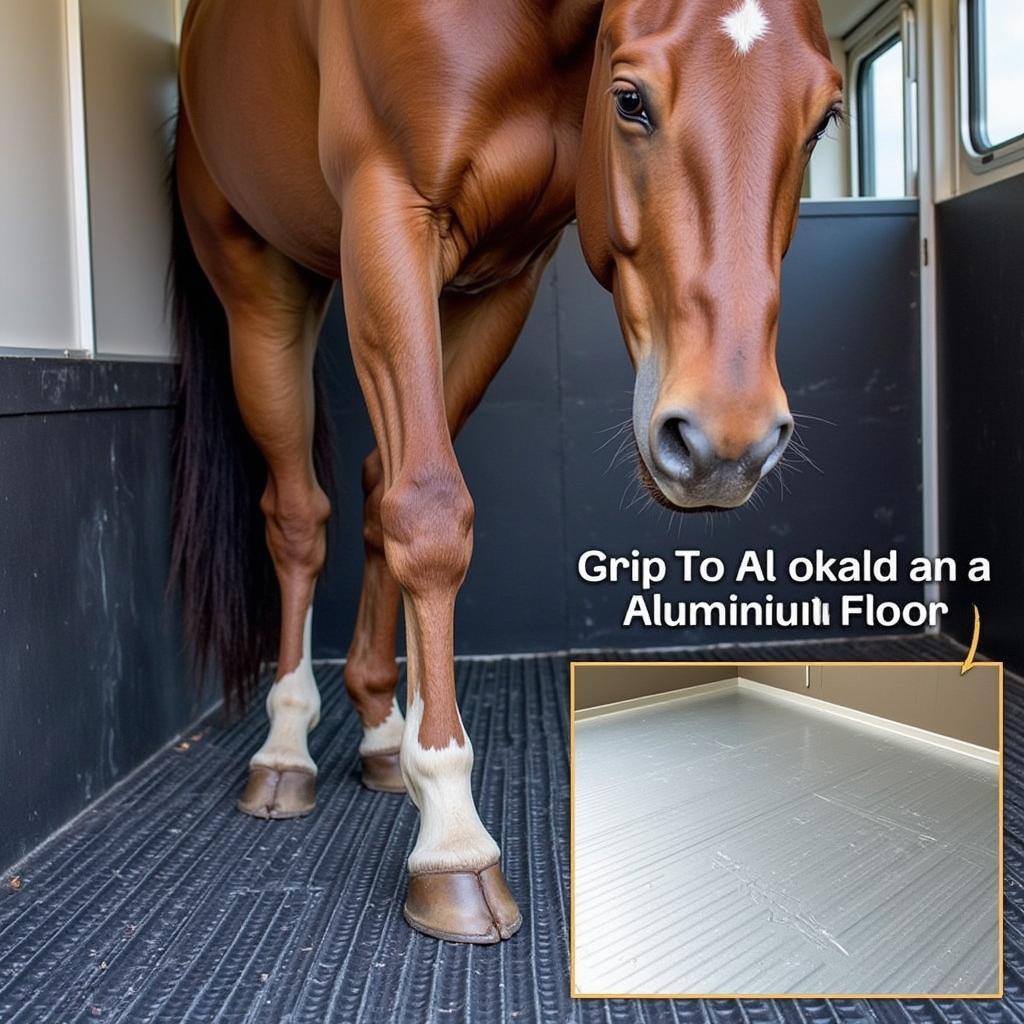 Importance of Traction in Horse Trailer Flooring