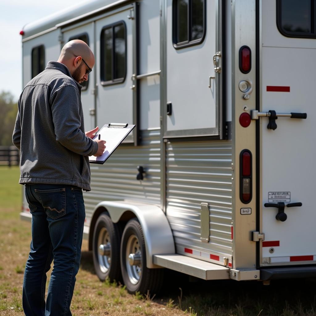 Horse Trailer Inspection Checklist