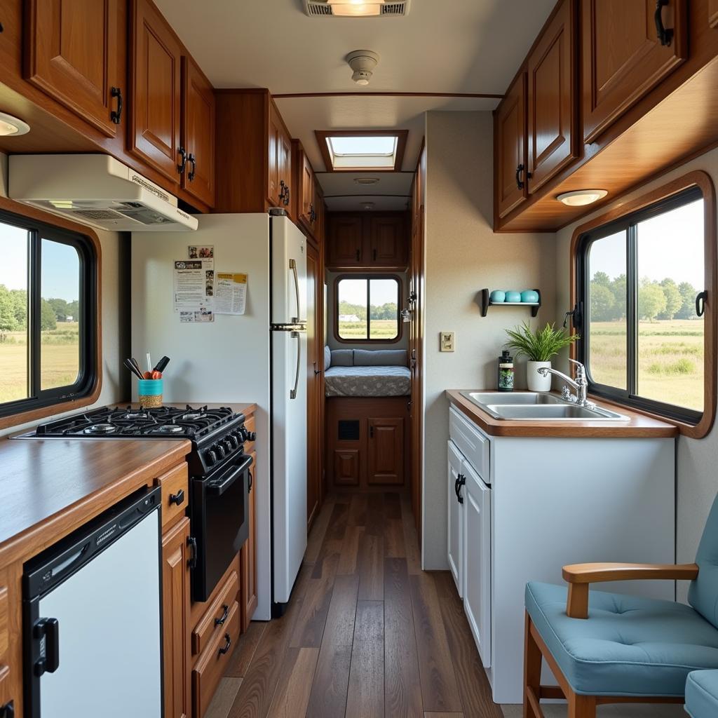 Horse Trailer Living Quarters Interior