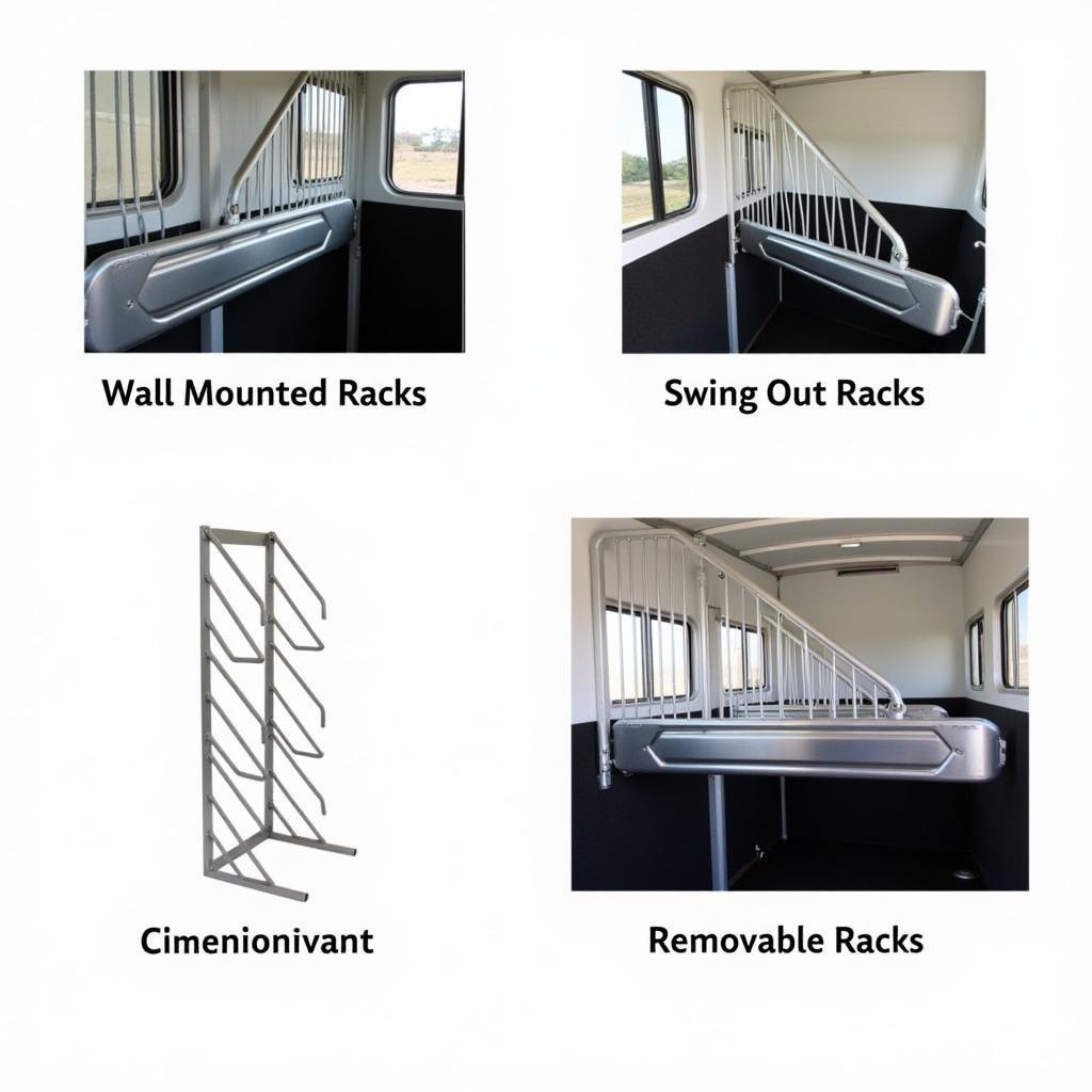 Different Types of Saddle Racks for Horse Trailers