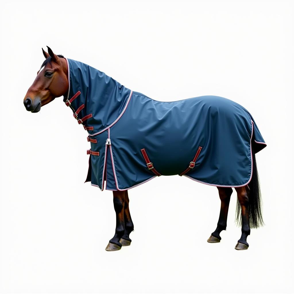 Horse Wearing a Properly Fitted Blanket