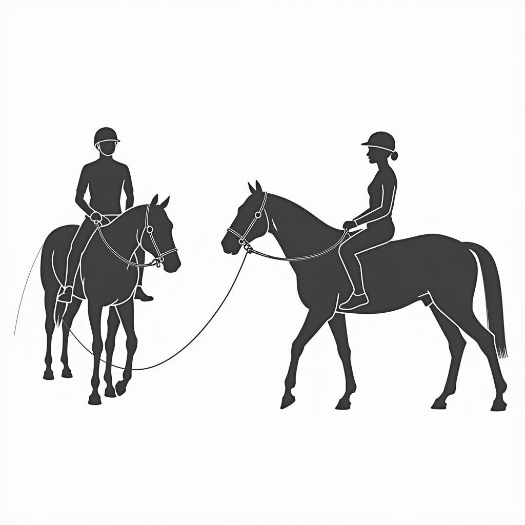 Horse with Draw Reins - Correct Usage