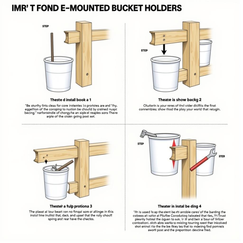 Installing a Horse Bucket Holder