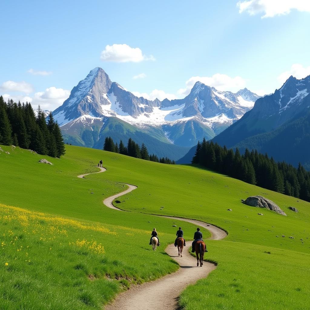 Horse Riding Trails in Interlaken