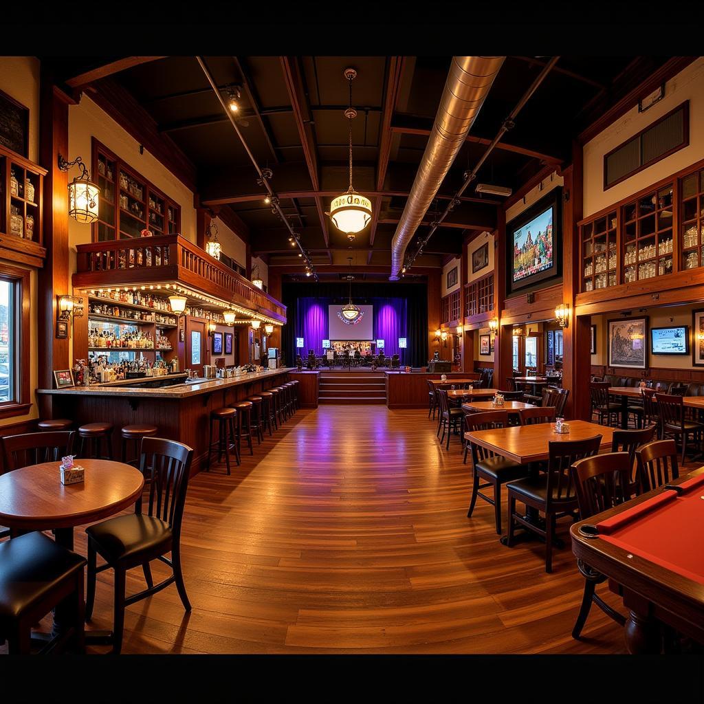 Iron Horse Saloon Interior and Amenities