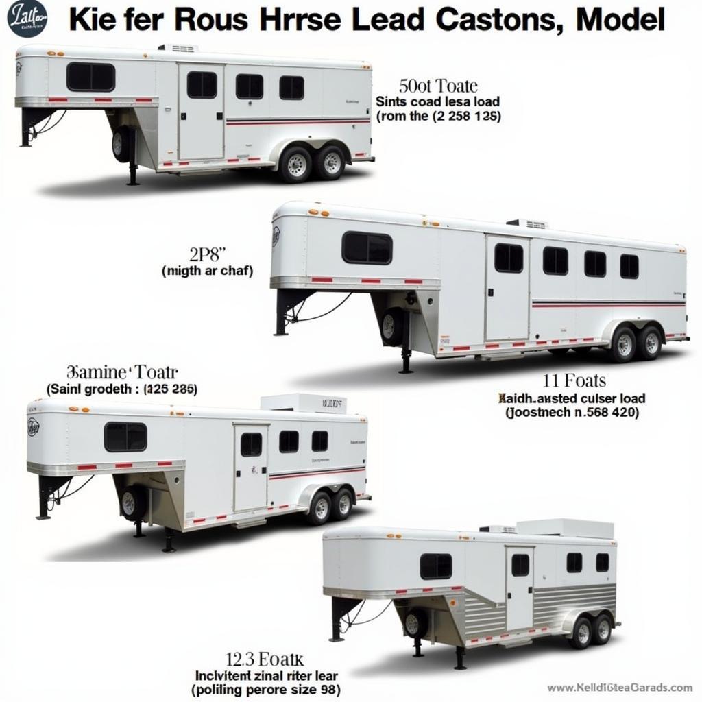 Kiefer Horse Trailer Models Showcase