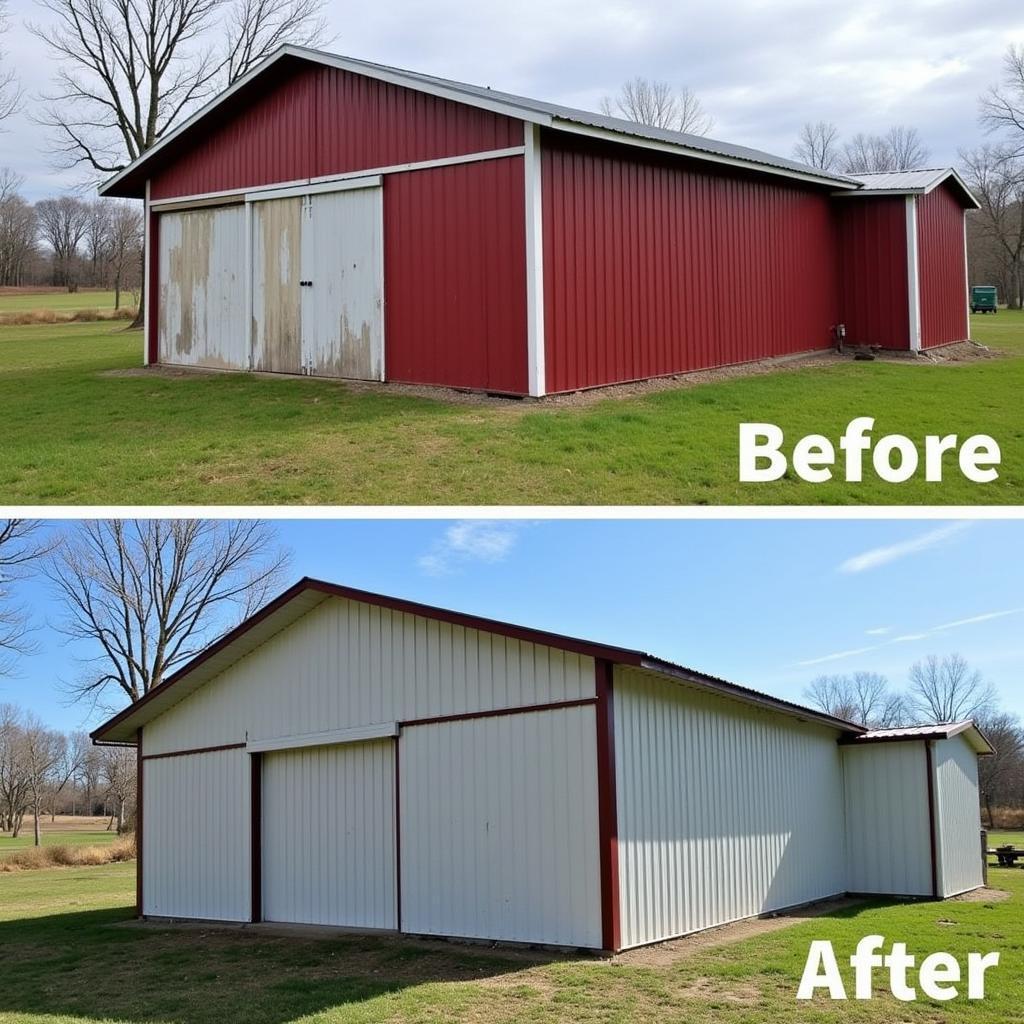 Maintaining Your Horse Barn Color